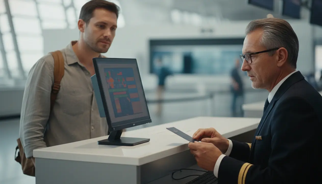What The Airline Staff Are Actually Deciding About You