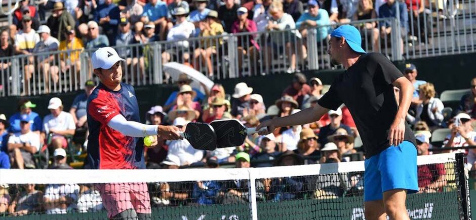 professional pickleball tournament with founder