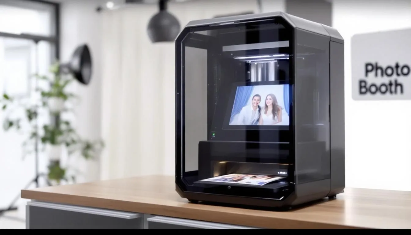 Fotodrucker: Der komplette Ratgeber für hochwertige Fotoausdrucke 2025 / 2026 2 Das Bild zeigt professionelle DNP-Drucker für Fotoboxen, die eine hohe Farbgenauigkeit und Druckqualität bieten. Diese Fotodrucker sind ideal für Fotografen, die ihre Bilder in verschiedenen Formaten und auf unterschiedlichen Medien drucken möchten.