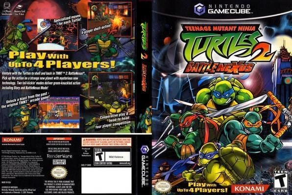 Original TMNT 2: Battle Nexus Case