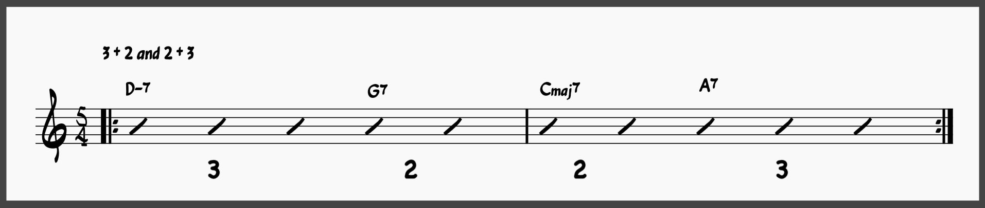 Ultimate Jazz Comping 101: Learn To Comp Like A Jazz Pro 16 5/4 3+2 and 2+3