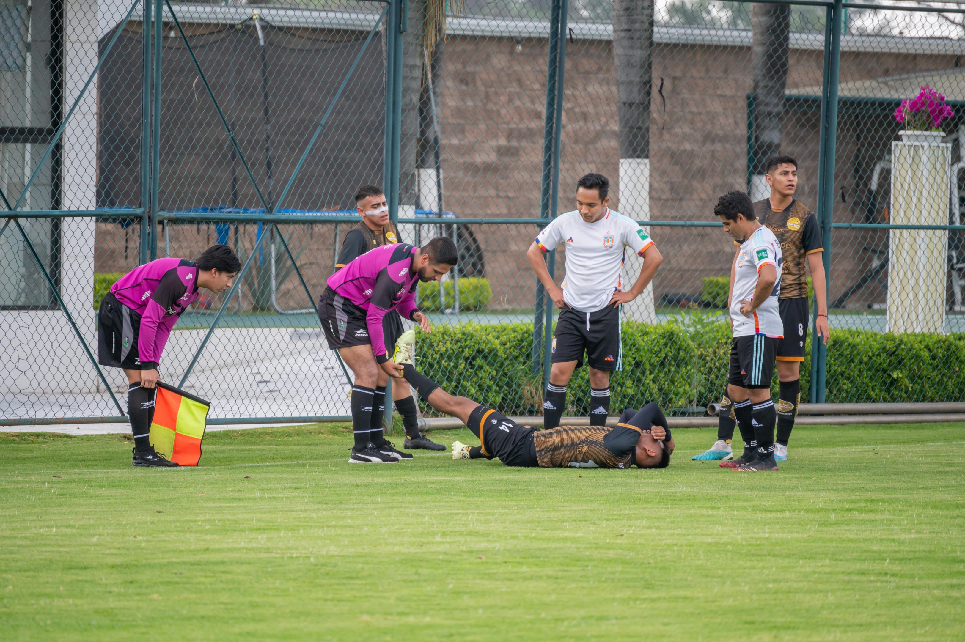 Photo by Israel Torres: https://www.pexels.com/photo/man-in-pain-is-lying-on-soccer-field-18075376/