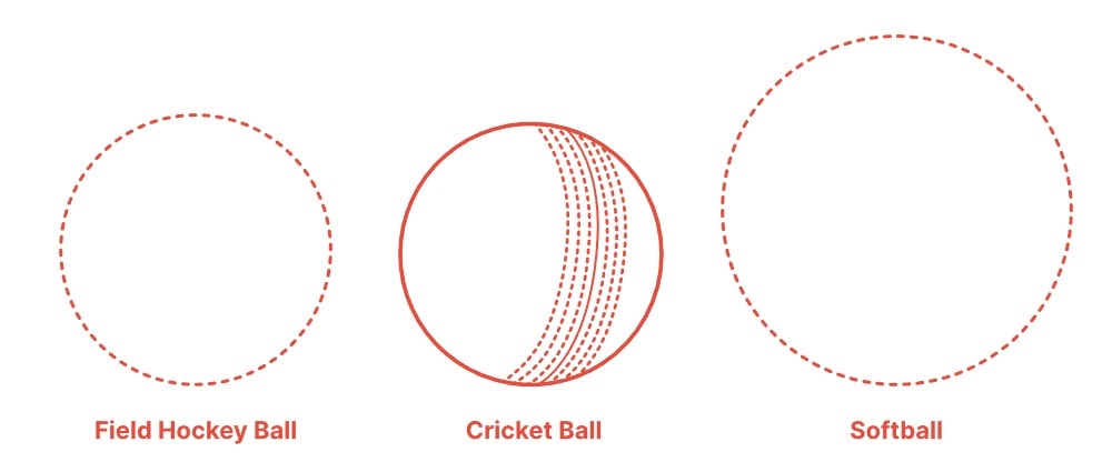 cricket ball size