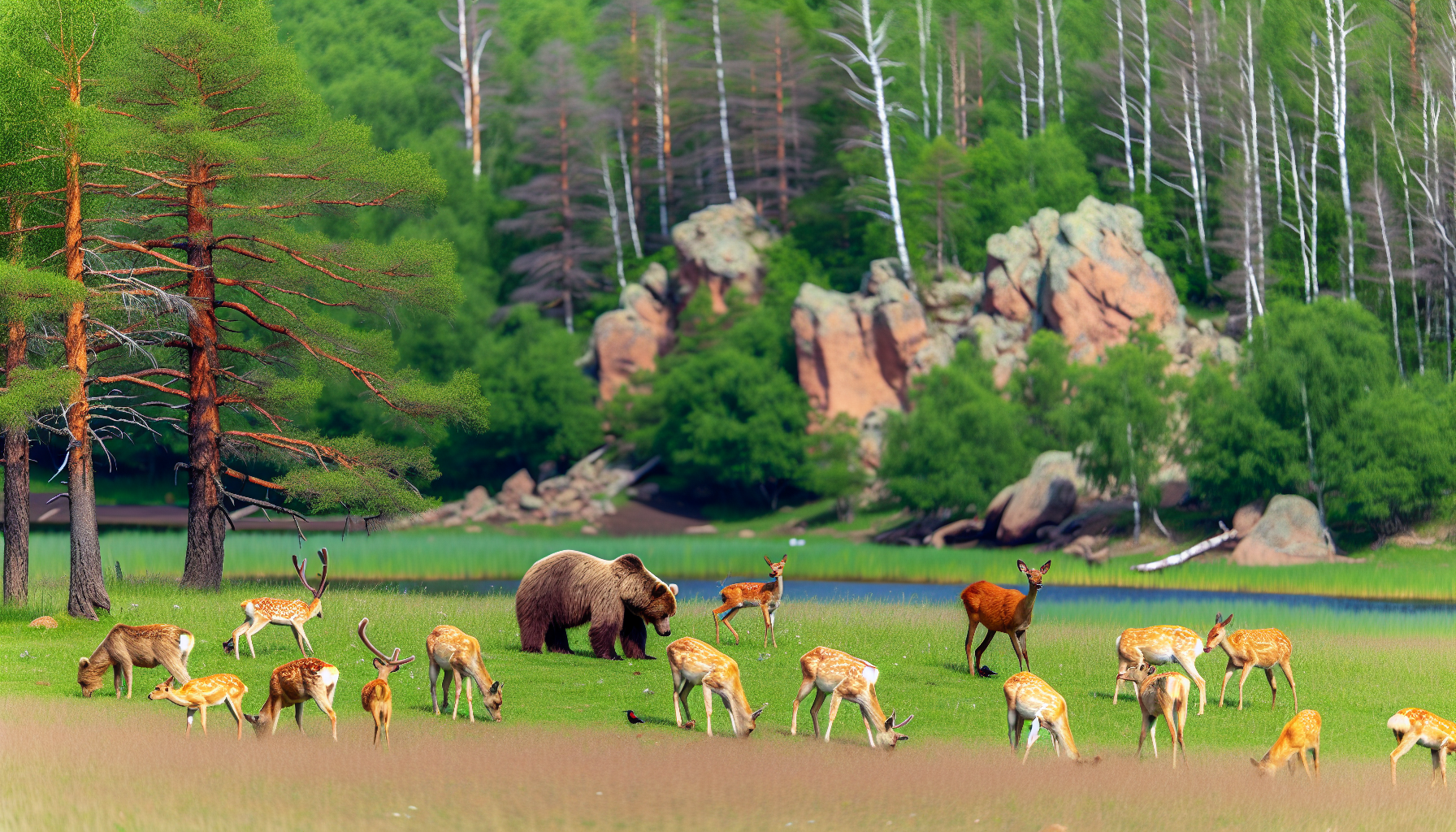 Wildlife in Gorkhi Terelj National Park