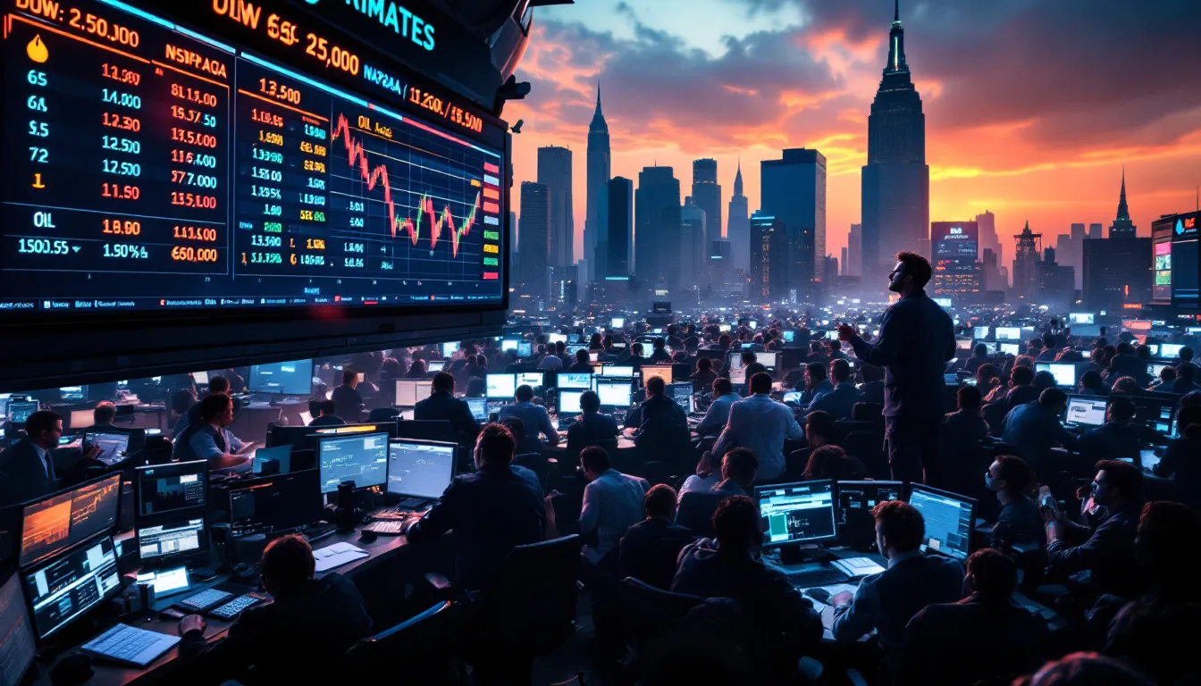A cautionary image depicting the risks associated with futures trading.