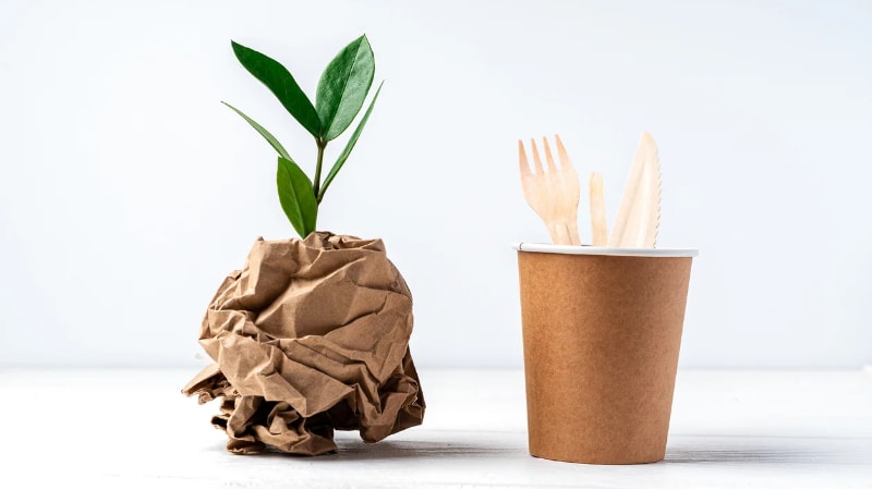 Symbolism of green packaging