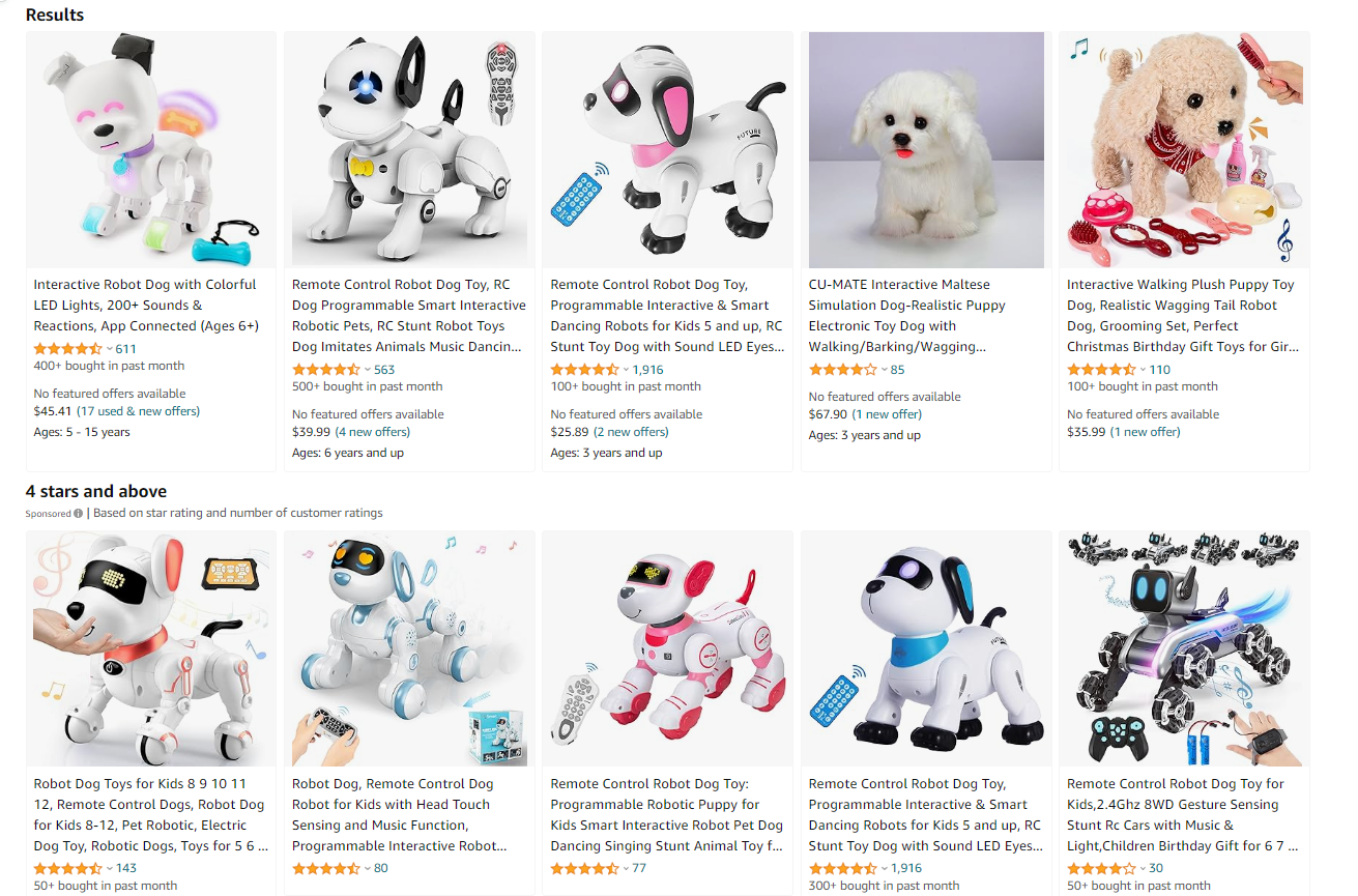 An Interactive Robot Dog is like having a pet without the mess or vet bills. This toy mimics the behavior of a real dog, complete with movements, sounds, and responsive actions. 