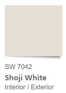 SW 7042 Shoji White