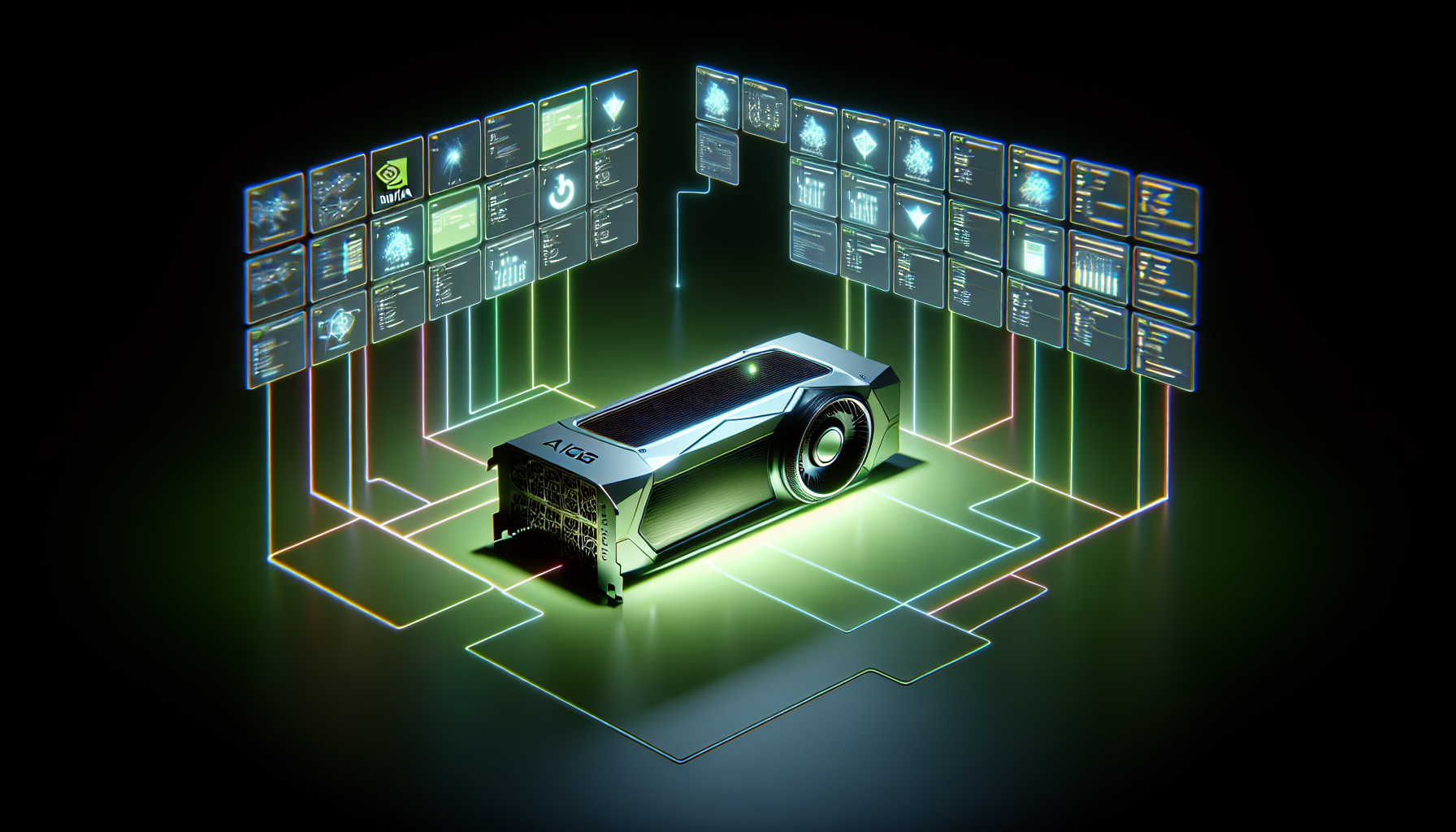 Illustration of Multi-Instance GPU (MIG) setup