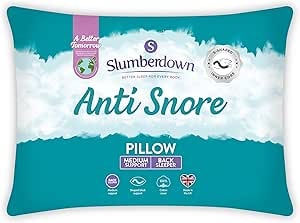 slumberdown anti snoring pillow