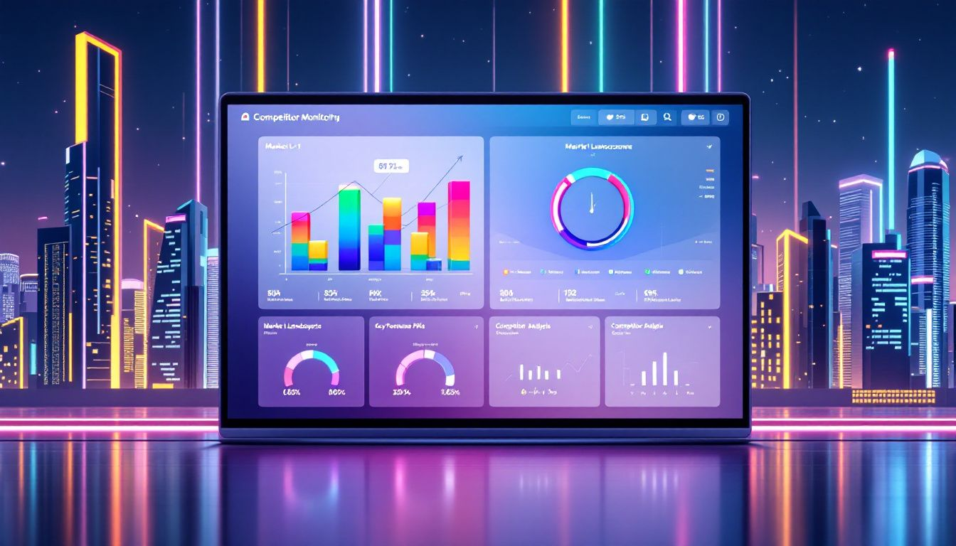 A visual guide on best practices for competitor monitoring.