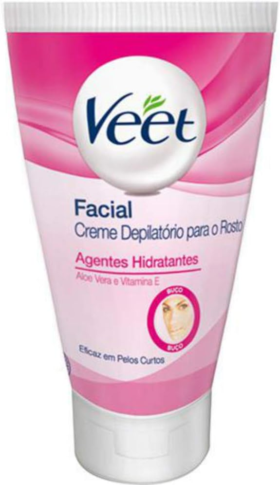 Creme Depilatório Veet Facial. Imagem: Amazon