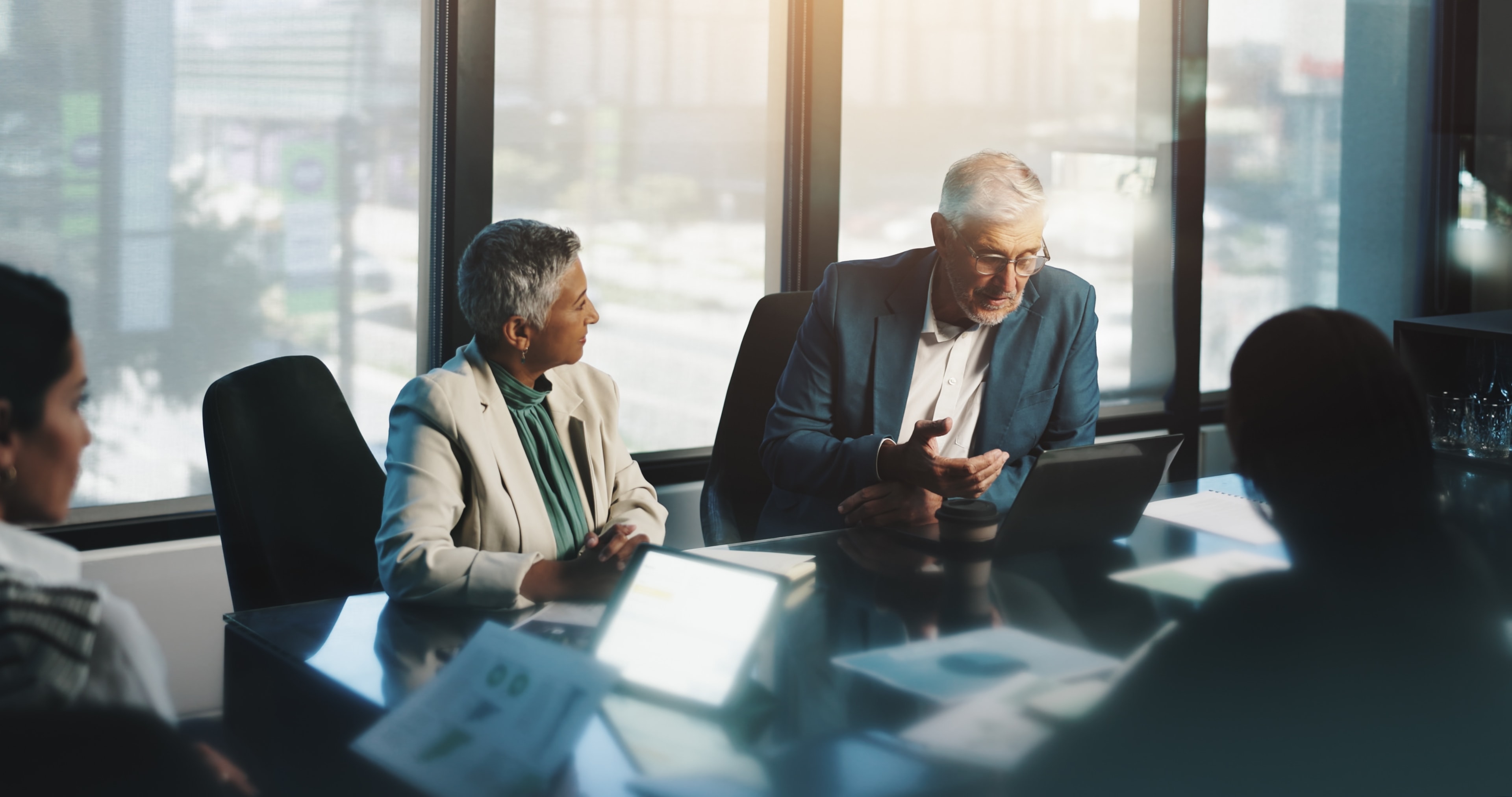 spotkanie strategiczne członków zespołu