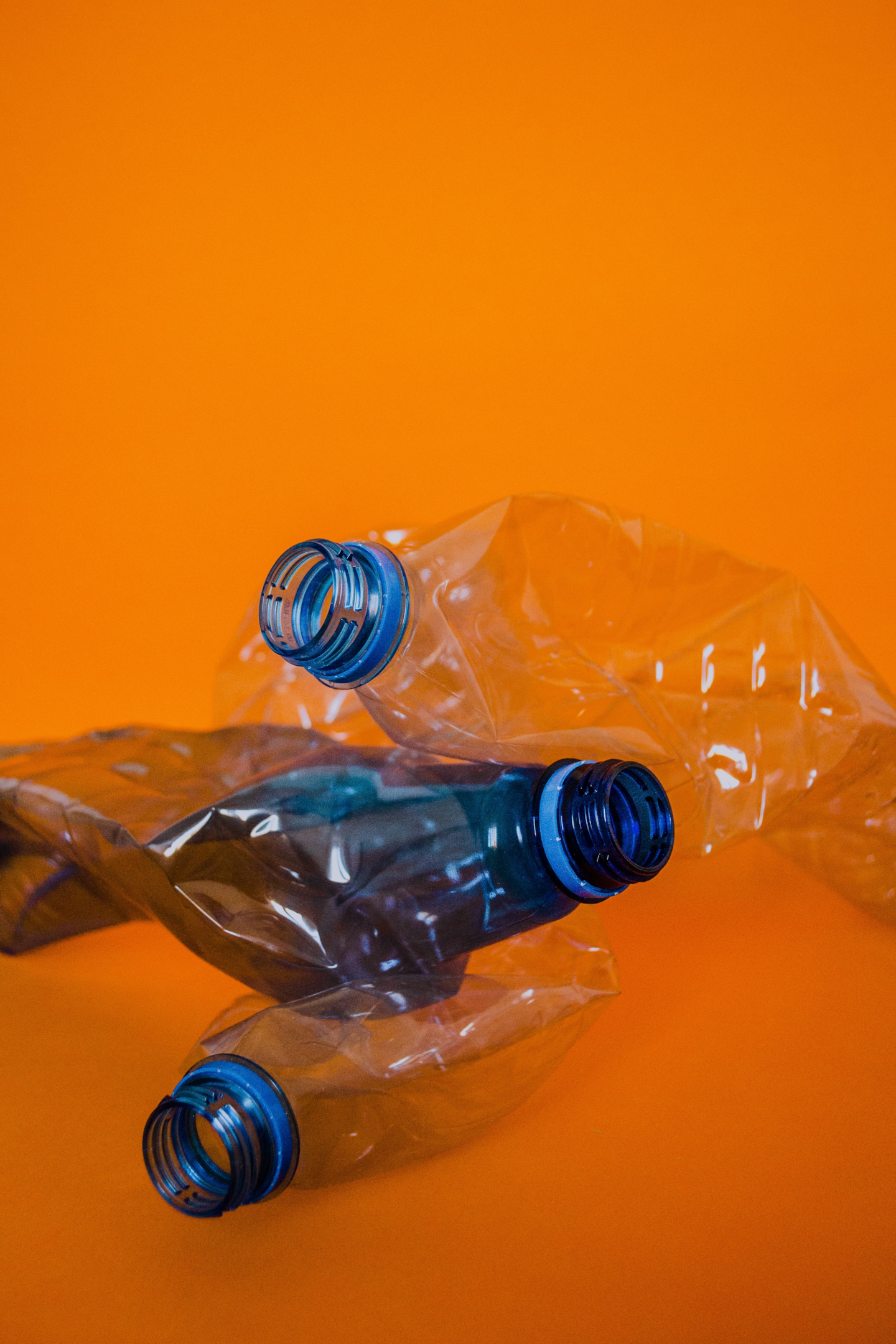 Used plastic bottles