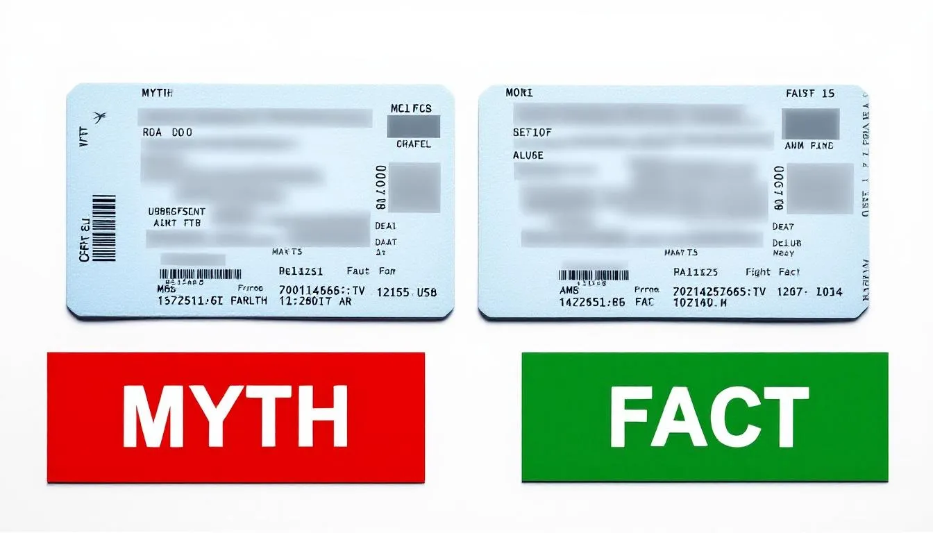 Flight Reservation for Visa Myths and Facts