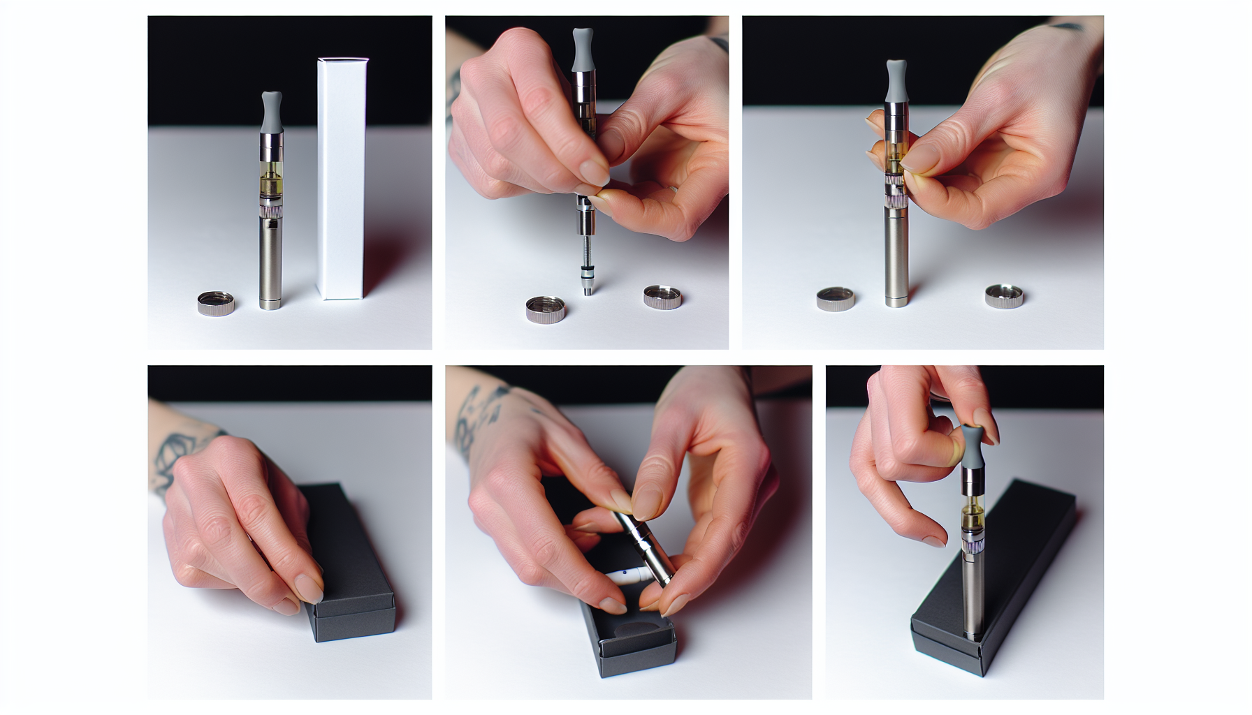 Step-by-step guide for setting up a vape cartridge
