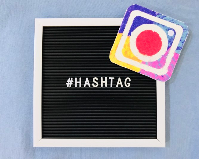 Just taking a picture for the gram of my scrambled eggs with cheese and a side of #hashtags