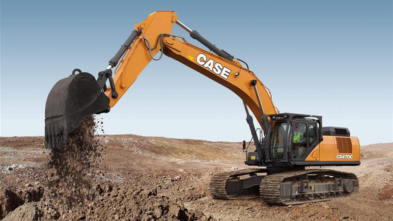 CASE excavators