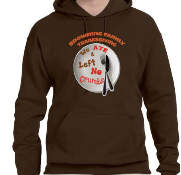 Funny Thanksgiving Dinner Plate