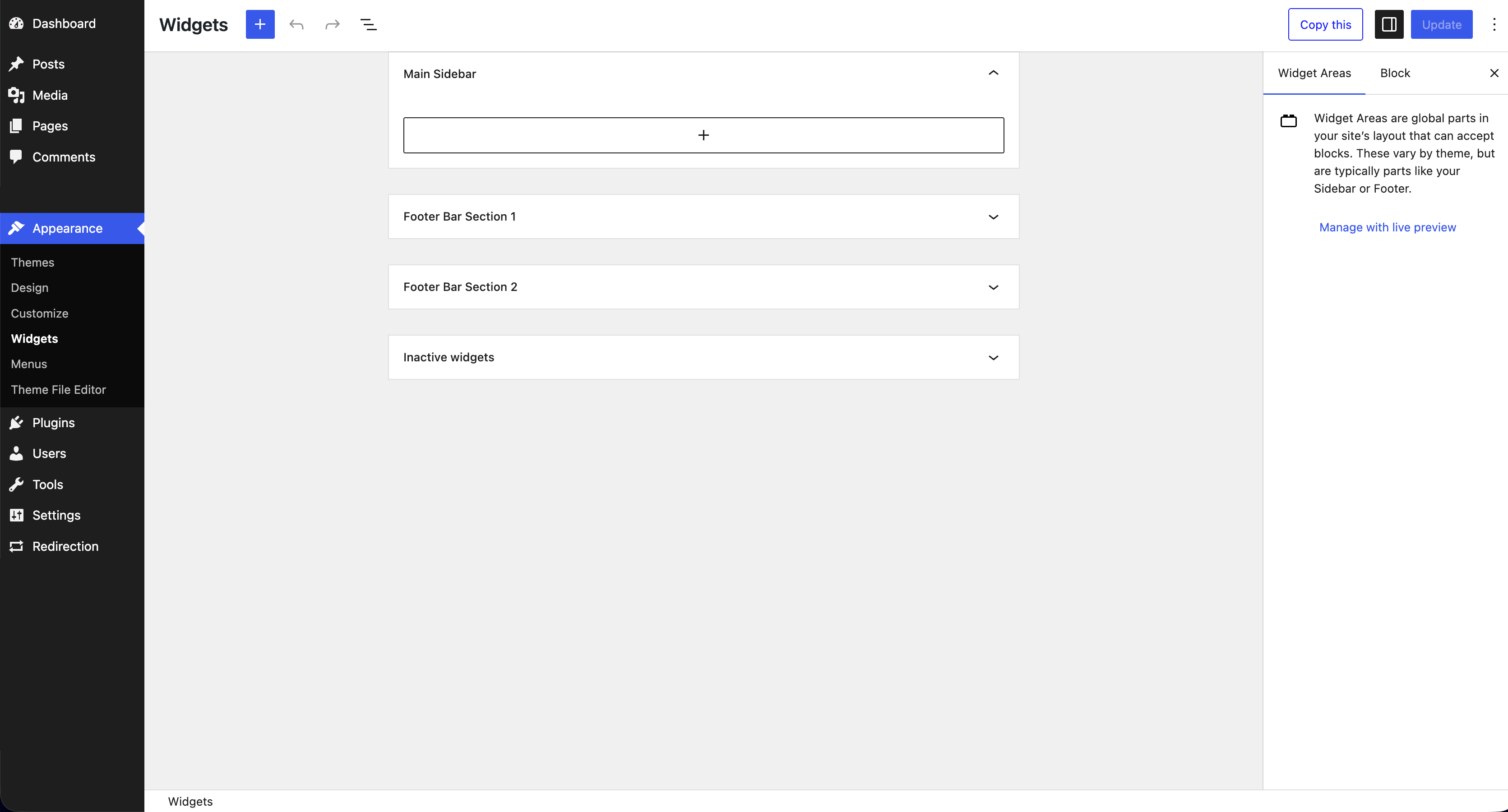 How to Edit Footer in WordPress Using Footer Widget Areas
