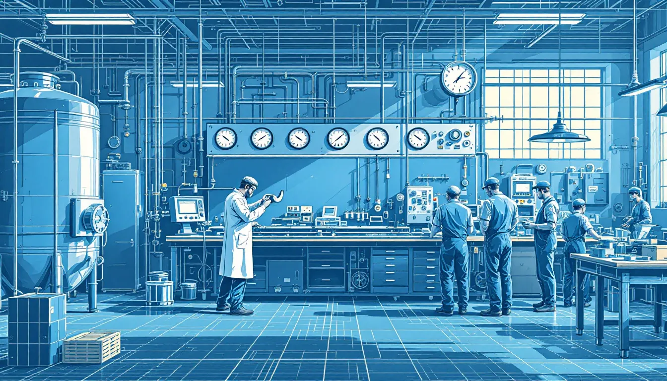 Quality monitoring and control in manufacturing processes demonstrated on the shop floor.