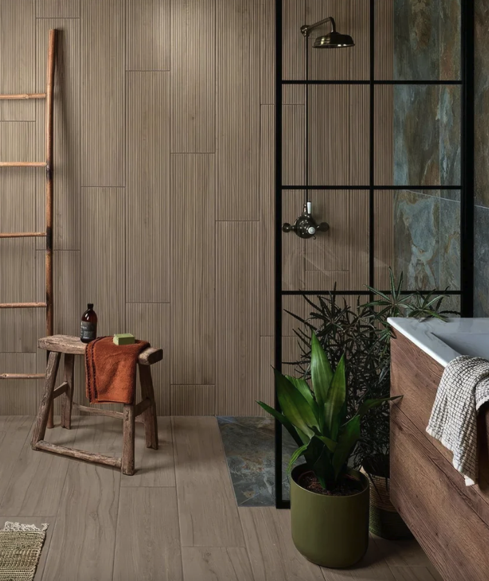 Beach Hut Porcelain Caramel Tiles