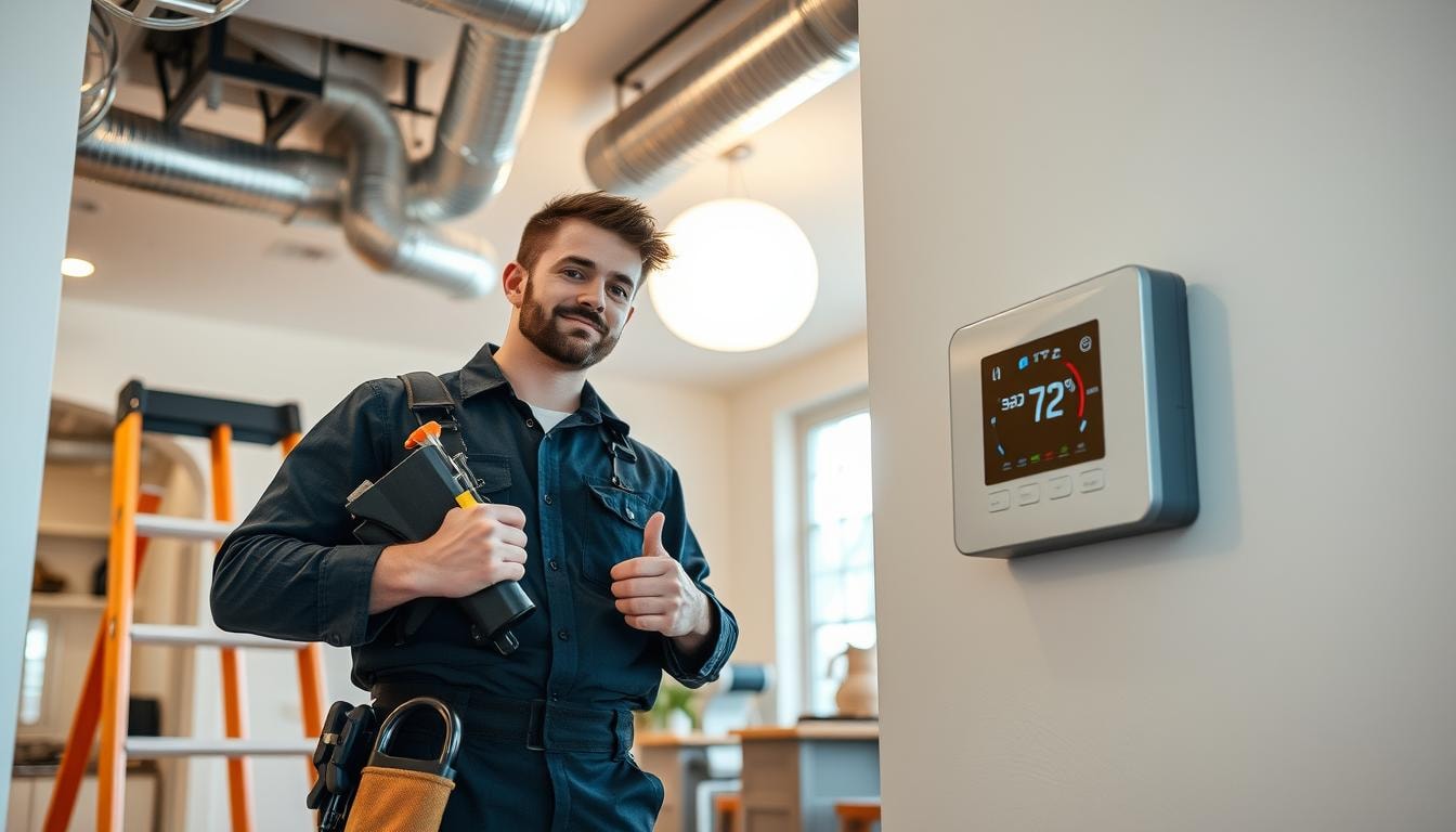 HVAC professional