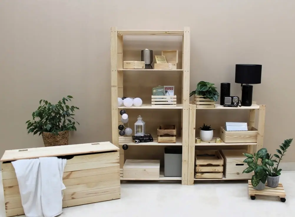 tekstylia ogrodowe w skrzyni