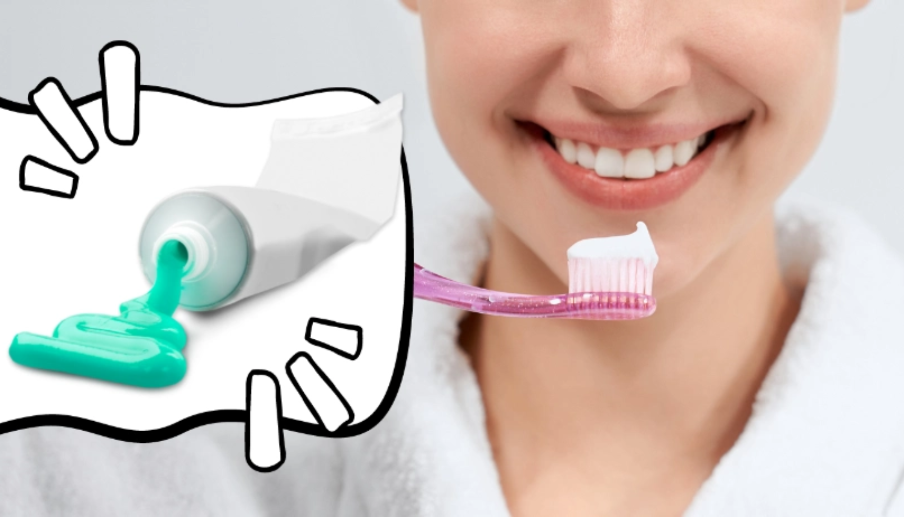 Tannkrem for hvitere tenner