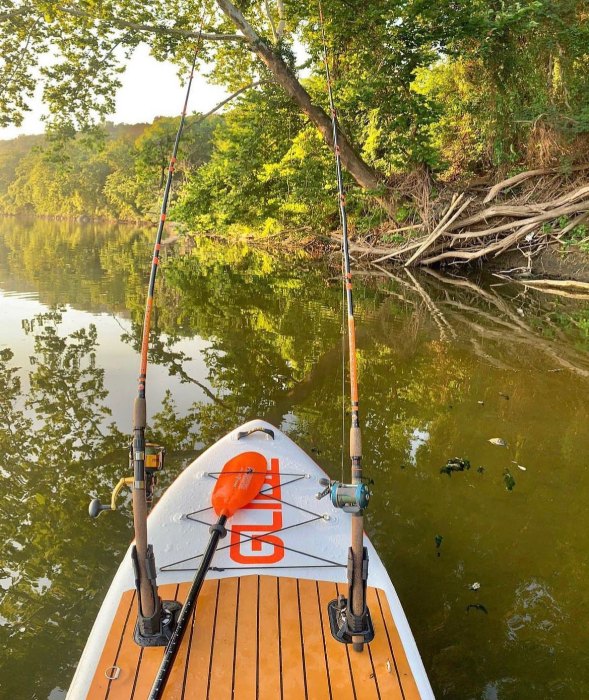 inflatable paddle board for fishing