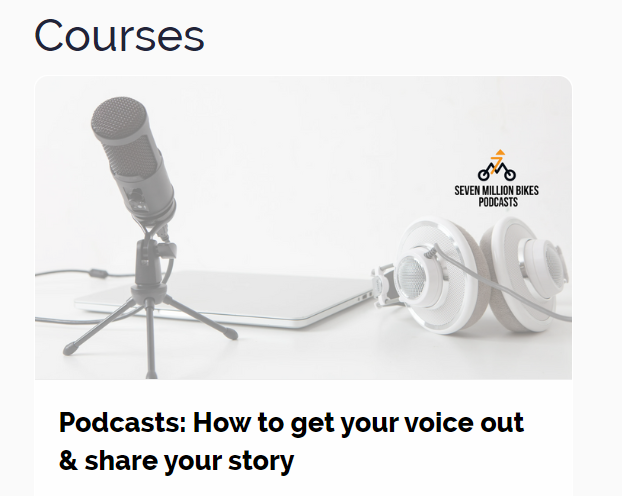 My Podcast Course