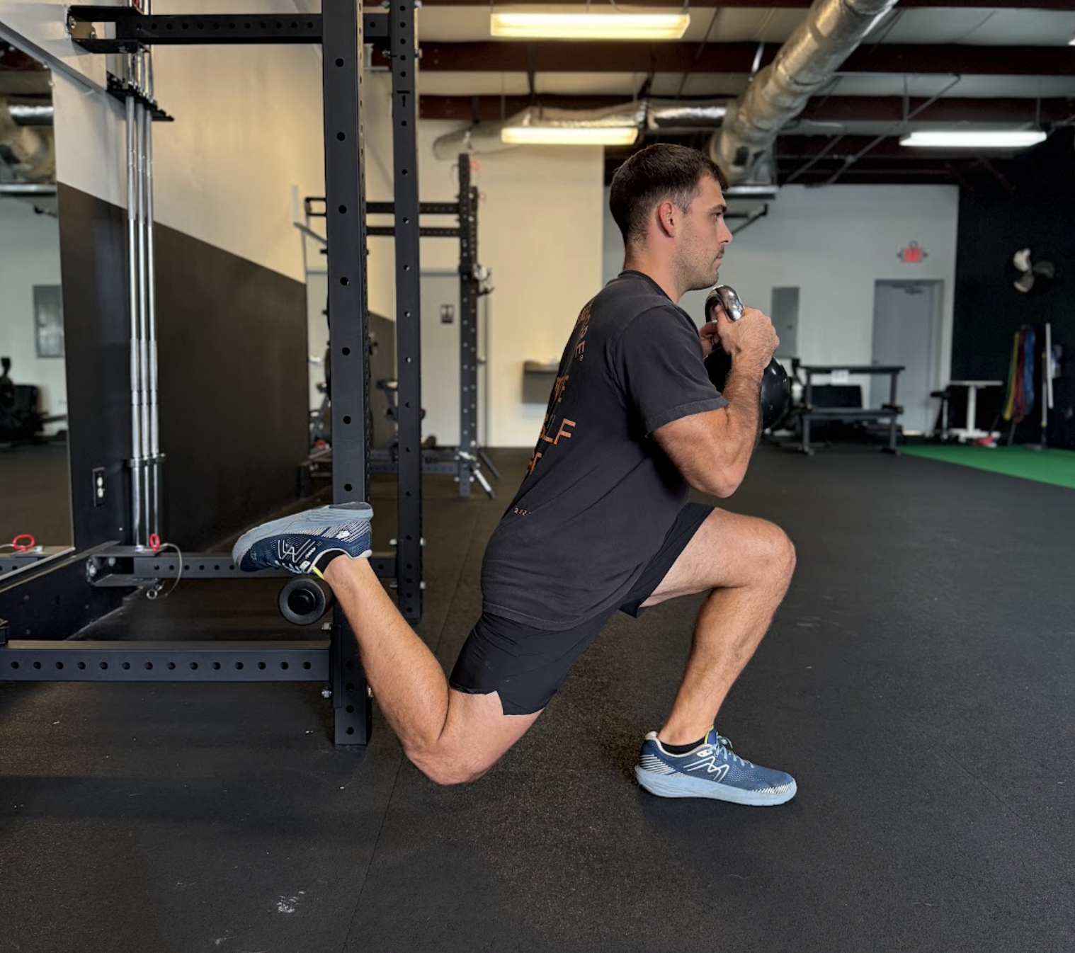 Single leg exercises are a must on hockey workouts. Knee injuries are all too common among hockey players because a lot of them focus on upper body strength. Incorporating the Bulgarian split squat after you do your trap bar deadlift can improve performance and bodyweight movements that you use every day even during the off season.