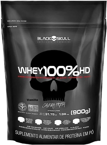 Whey 100% HD, 900g. Imagem: Amazon