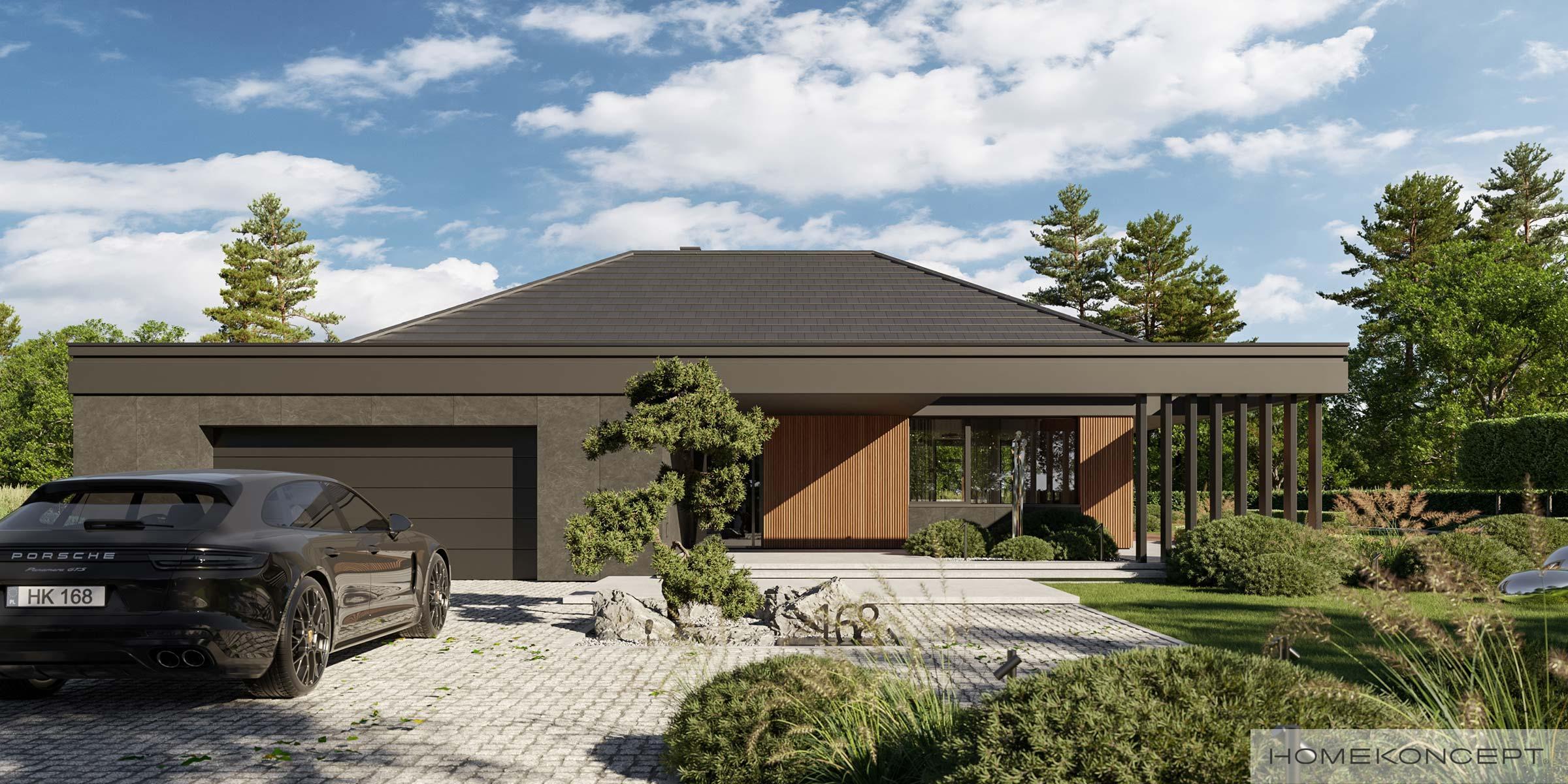 Projekt domu parterowego HOMEKONCEPT 168