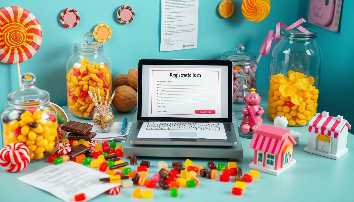 Candy business registration
