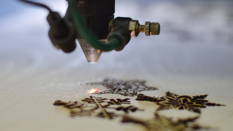 Non-contact laser cutting reduces material distortion.
