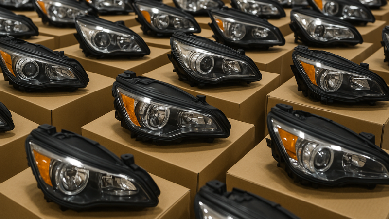 LED headlight housing assembly inventory