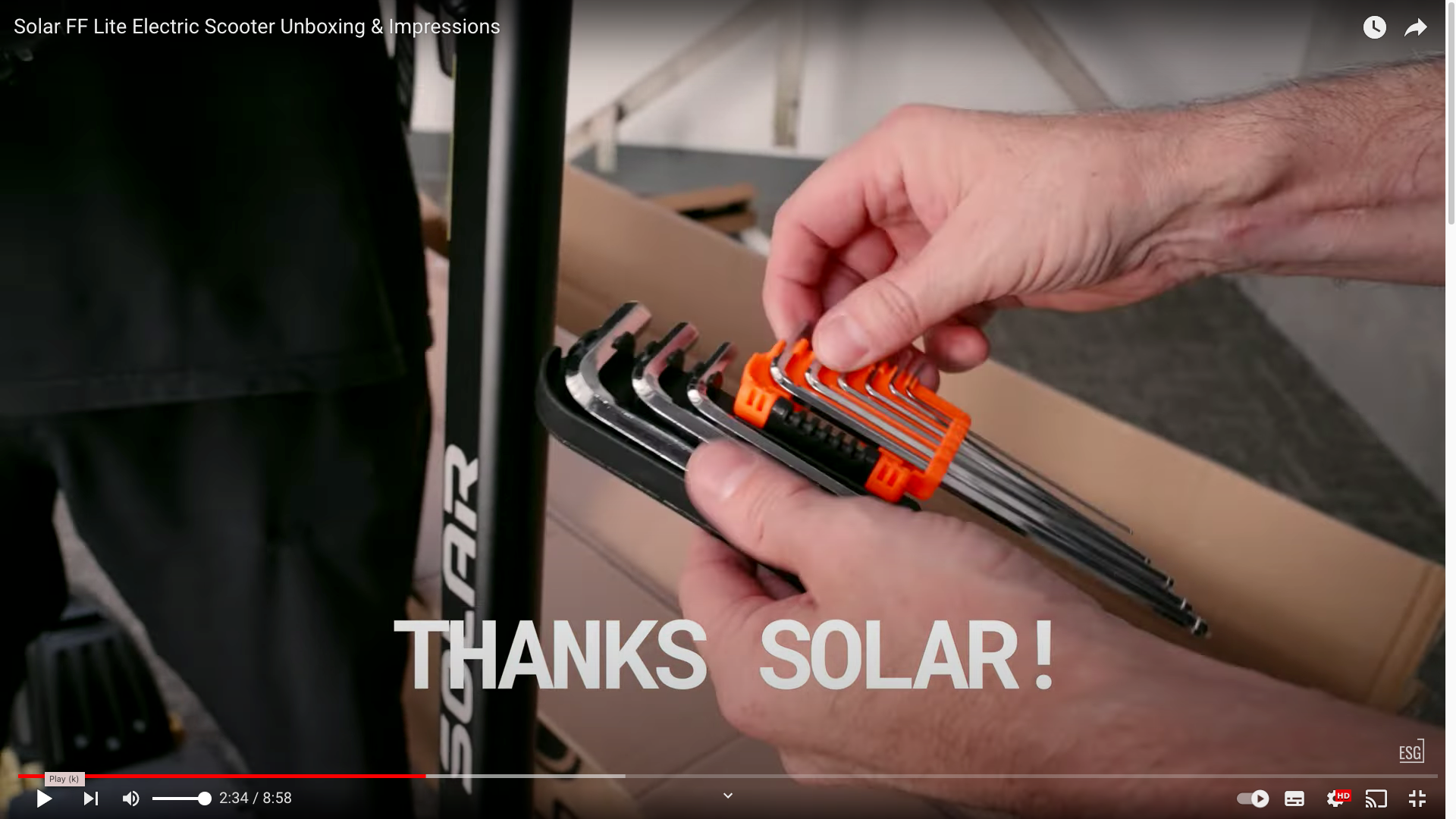 Solar FF Lite Included Tools