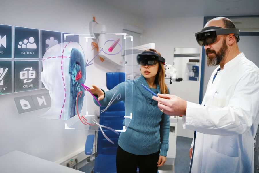teknologi VR di industri kesehatan