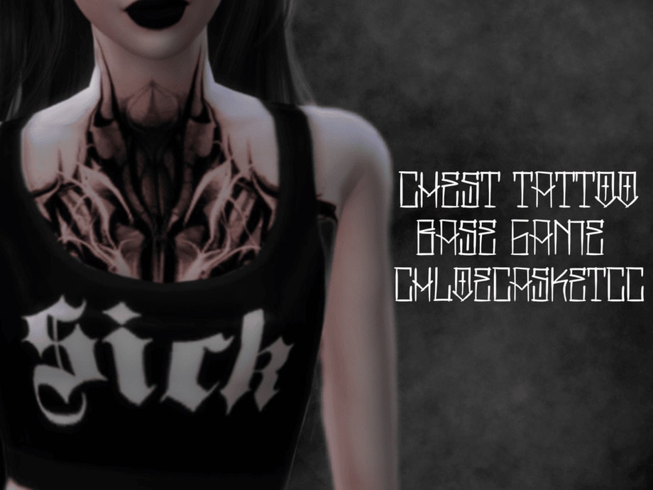 Chest tattoo Vol I