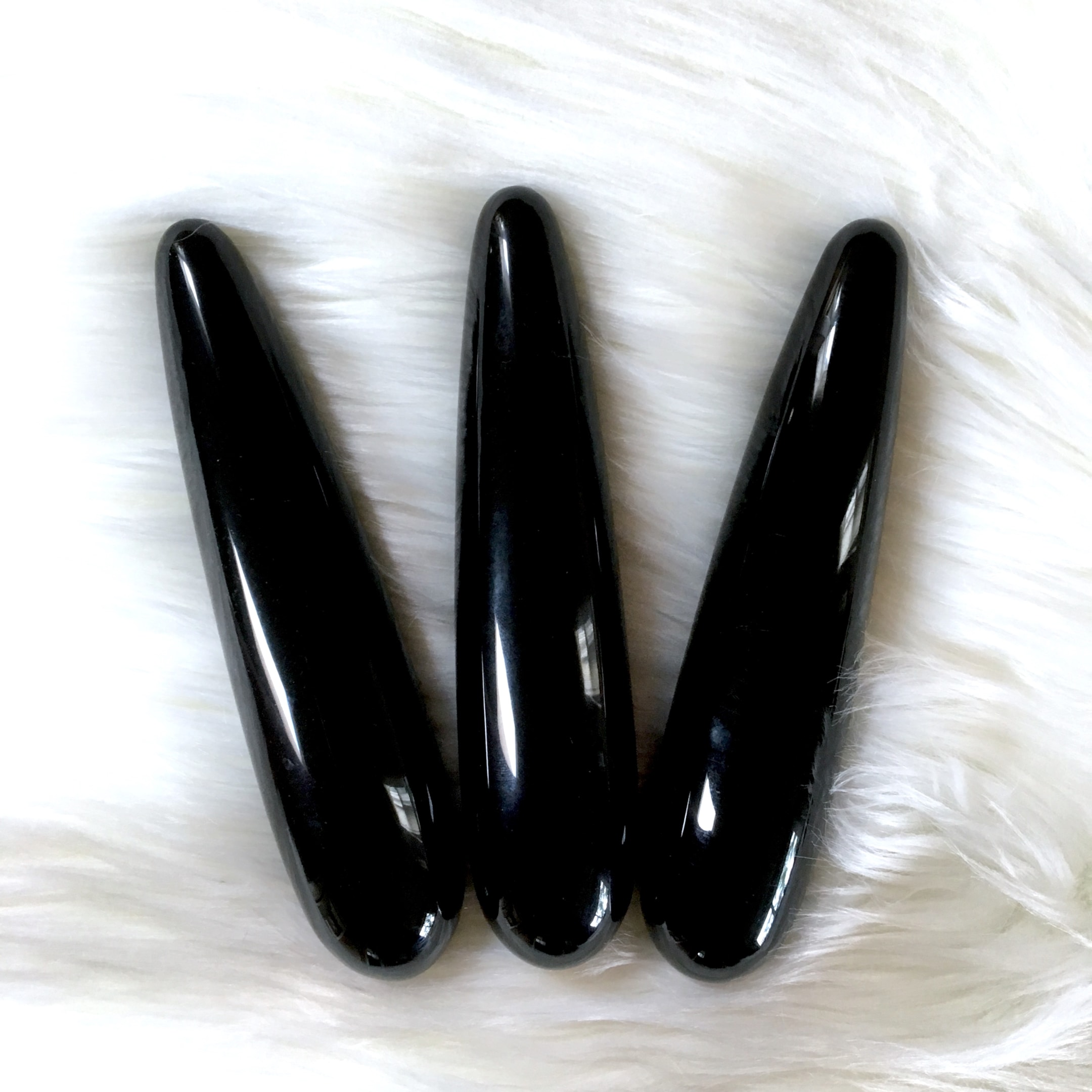 Crystal wand for aura cleansing
