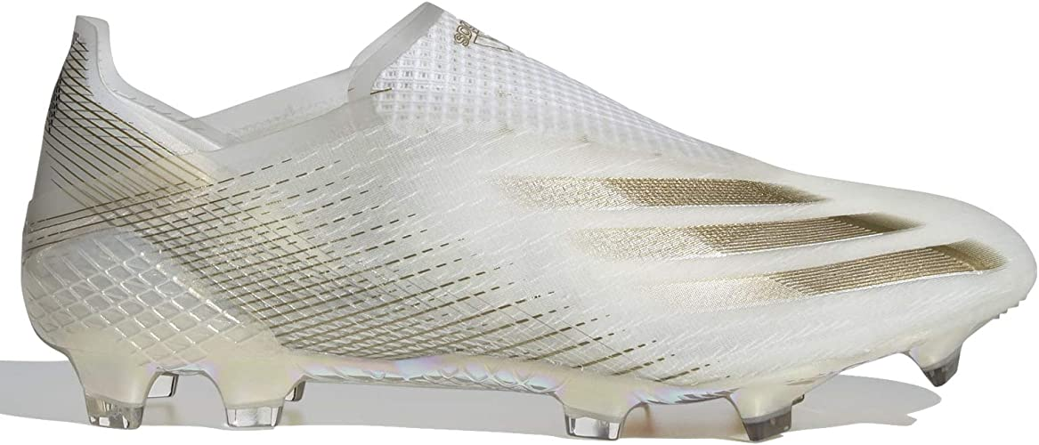 Adidas X Ghosted FG - White-Gold