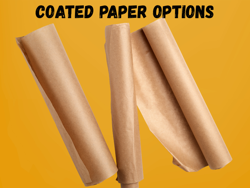 an illustration of a Coated Paper Options | Itendee
