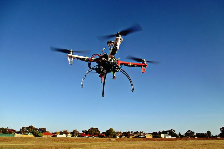 drone dengan teknologi kecerdasan buatan