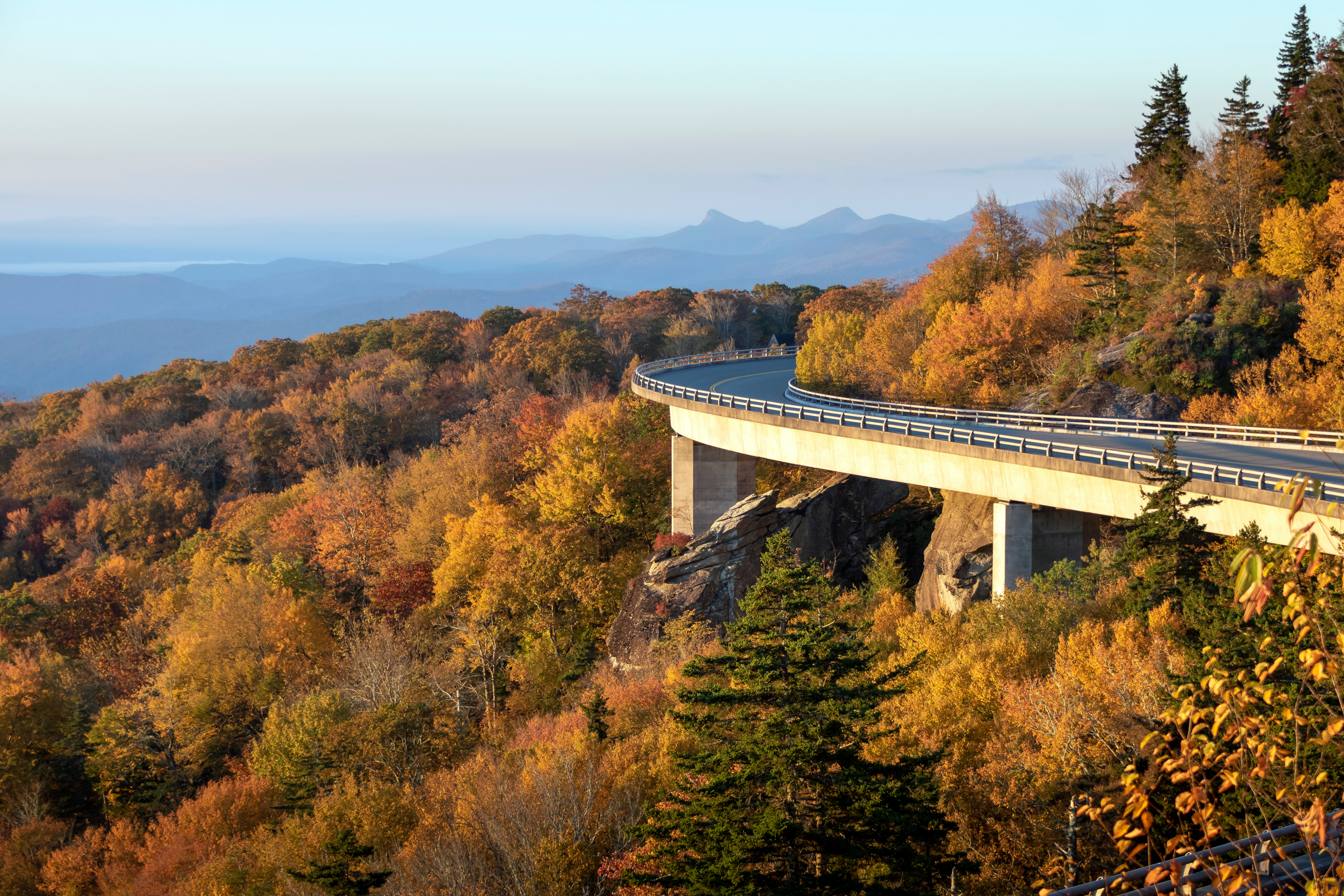 Lynn Cove Viaduct on the N. Carolina Blue Ridge Parkway
