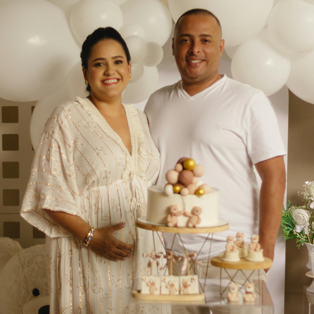parents-to-be hosting first baby shower
