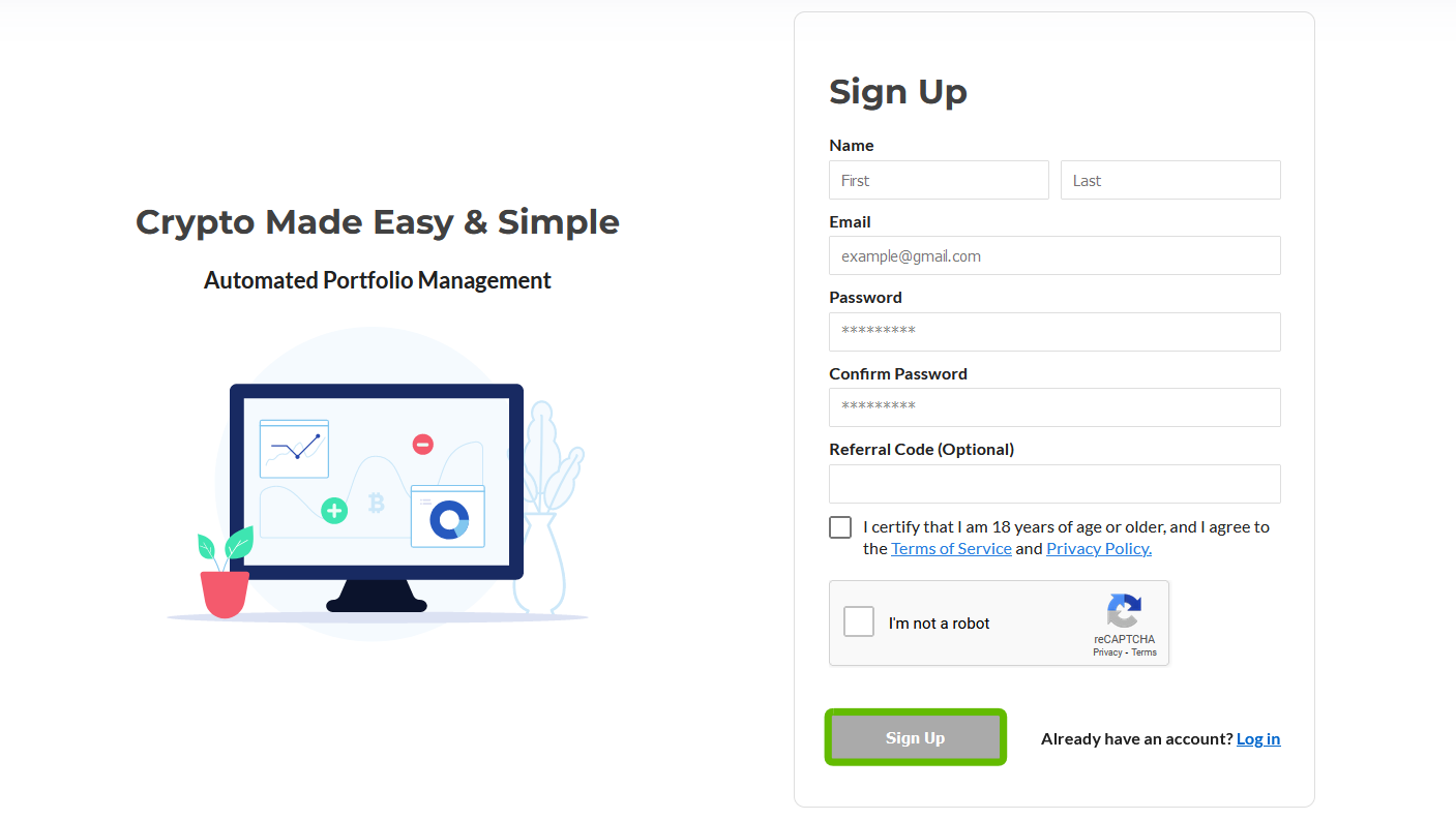 Fill in the required details.