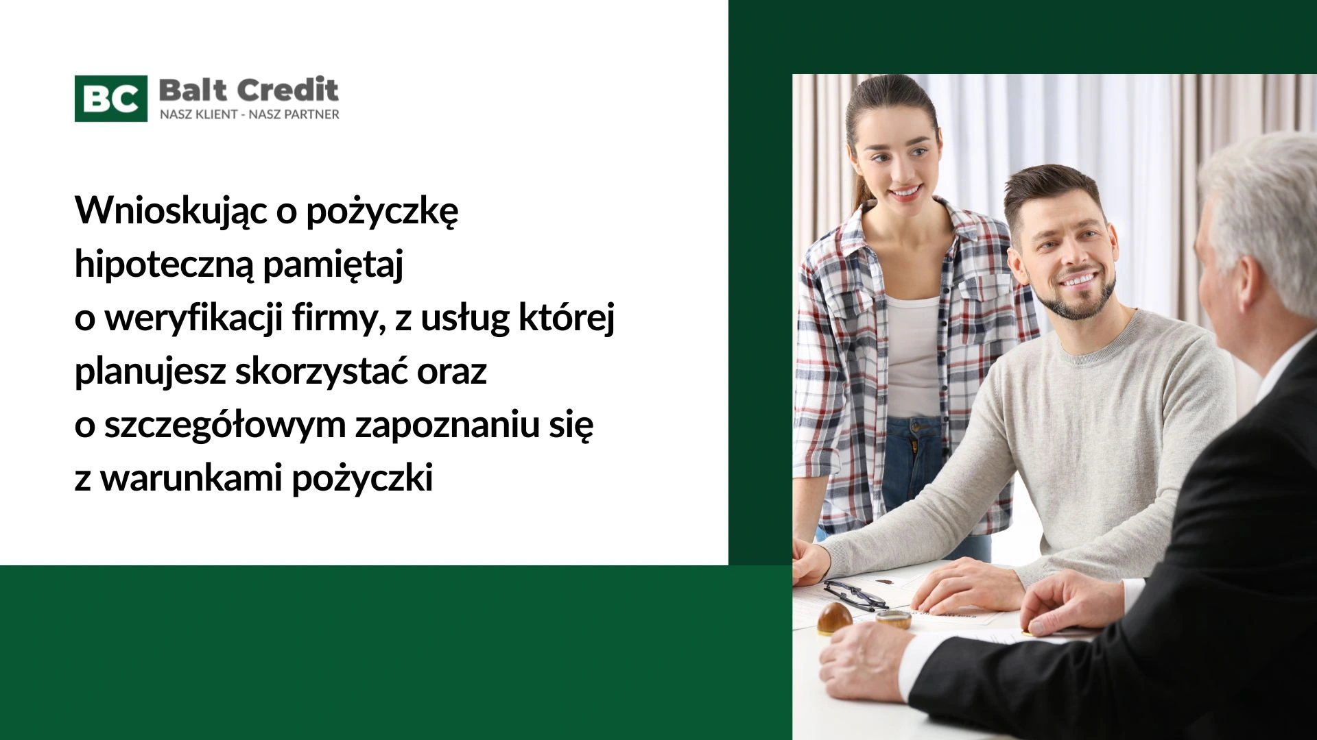 Wiosek o pożyczkę hipoteczną - weryfikacja firmy