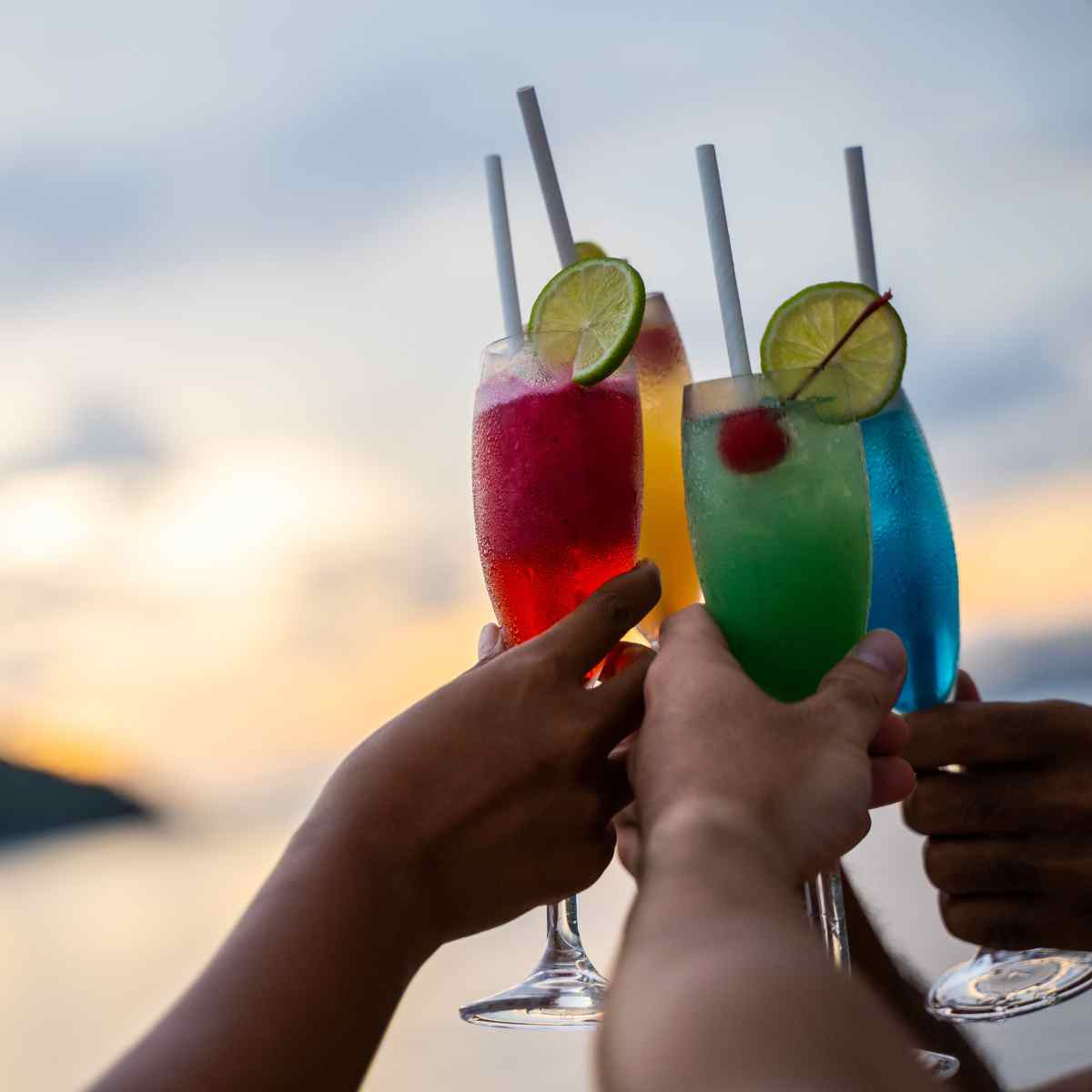 Friends Cheering - Featured In: Royal Caribbean Beverage Packages