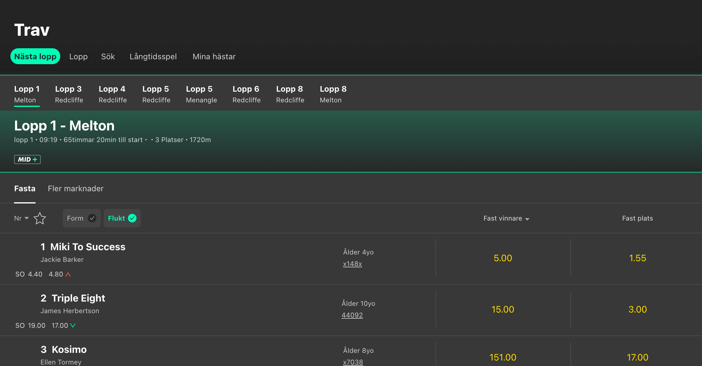bet365 trav